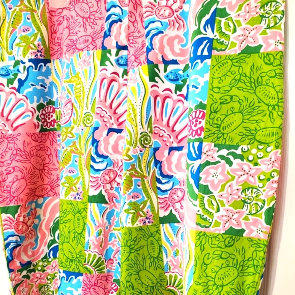 Nwot Soft Surroundings Quilted Pattern Capri Pant… - image 4